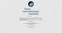 Desktop Screenshot of mormonismi.net