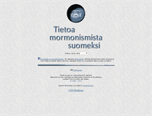 Tablet Screenshot of mormonismi.net